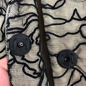 Earl Rutenberg | Jackets & Coats | Earl Rutenberg Graphic Floral Mesh ...